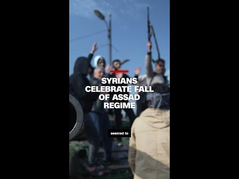 Syrians celebrate fall of Assad regime