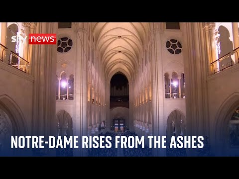Notre-Dame: Parisians celebrate as ‘the city gets its soul back’