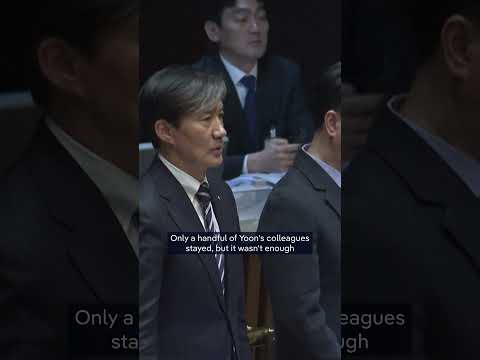 South Korea’s Yoon Suk-yeol narrowly avoids impeachment | DW News