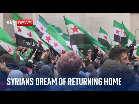 Tears of joy as Syrians in the UK dream of returning home after fall of Assad regime