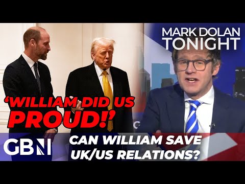 WATCH: Prince William WILL Save The Special Relationship – Royal Shows His Worth In Trump Meeting