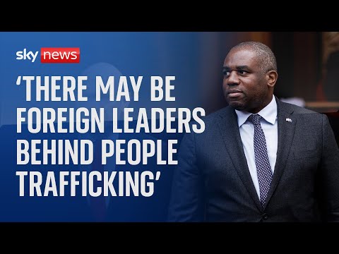 Watch live: David Lammy unveils “world first” sanctions regime targeting people smuggling gangs