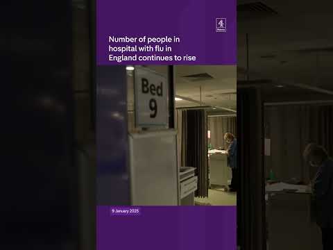 Flu numbers in hospital continue to rise