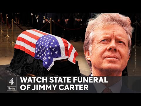 Jimmy Carter state funeral: US president honoured in Washington DC