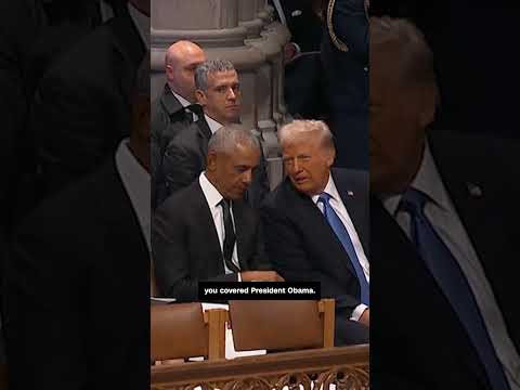 Trump, Obama, Pence meet at Carter’s Funeral