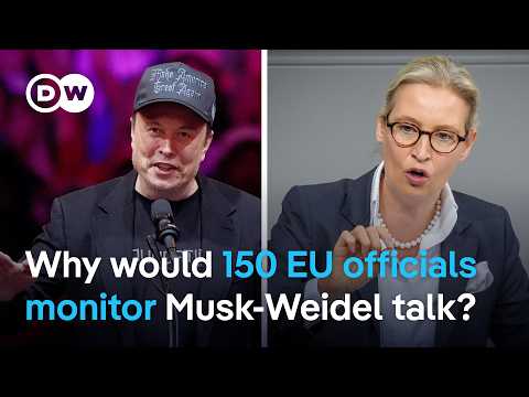 Elon Musk and AfD’s Alice Weidel talk on X | DW Analysis