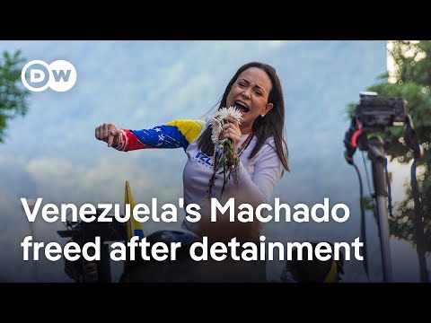 Venezuela’s opposition leader freed following months of being in hiding | DW News