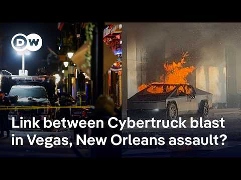 Biden: Investigators checking for links between New Orleans attack and Las Vegas explosion | DW News
