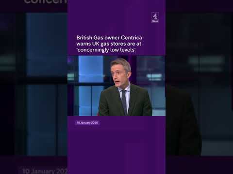 British Gas owner Centrica warns UK gas stores are at ‘concerningly low levels’