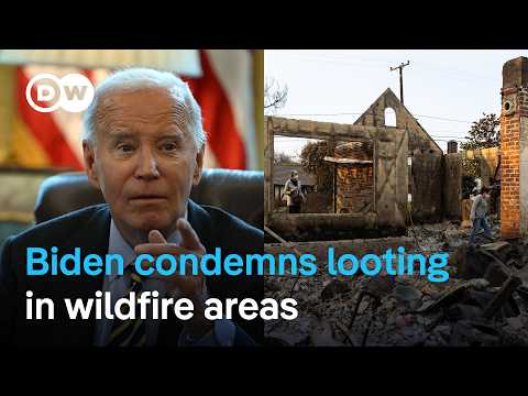National Guard deployed to improve safety in forest fire areas | DW News