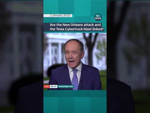 What we know about the potential links between New Orleans and Tesla blast #shorts  #itvnews