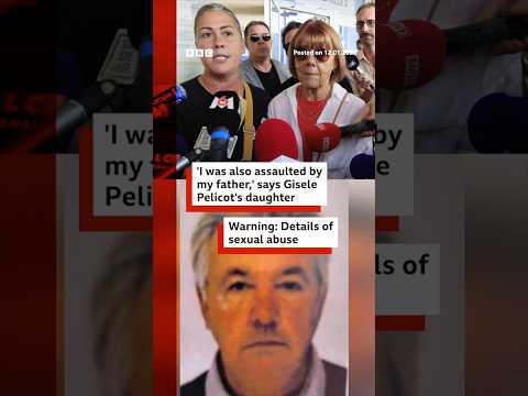 Daughter of Dominique Pelicot – the man jailed in France’s biggest rape trial – speaks out. #BBCNews