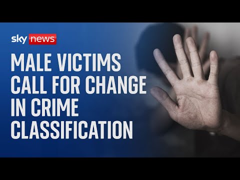 Male survivors ‘ignored’ as their abuse is classified as ‘violence against women’