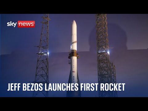 Watch live: Blue Origin launches its New Glenn rocket for the first time
