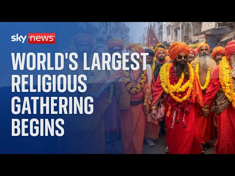 India hosts Maha Kumbh mela – the world’s largest religious gathering