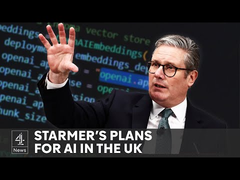 Starmer says UK can become ‘AI superpower’ to boost growth