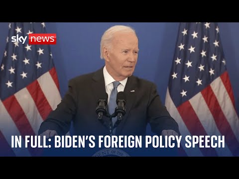 US President Joe Biden lays out his foreign policy achievements – Watch full speech