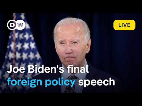 Watch live: Biden delivers final foreign policy speech a week before Trump’s inauguration | DW News