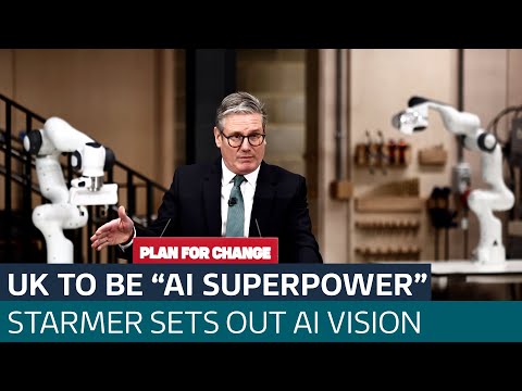 Prime Minister sets out ‘supercomputer’ AI vision | ITV News