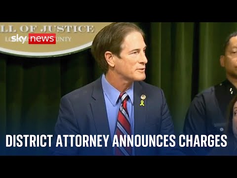 Los Angeles County District announces Looting Charges in Palisades Fire – Watch in full
