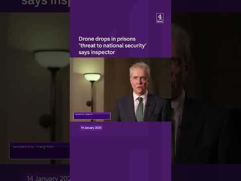 Drone drops in prisons ‘threat to national security’ says inspector