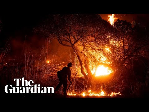 New wildfire breaks out in Ventura County, northwest of Los Angeles
