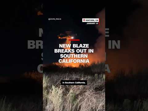 New blaze breaks out in Southern California