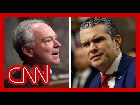 ‘You were still married, correct?’: Kaine grills Hegseth on past affair