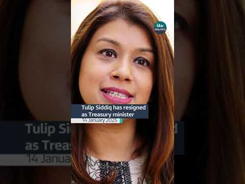 Tulip Siddiq has resigned as Treasury minister | ITV News