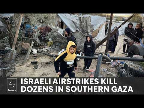 11 dead in Israeli strike on tent encampment in southern Gaza