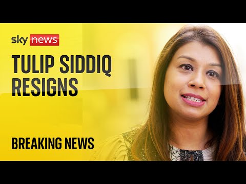 Tulip Siddiq resigns as Treasury minister after becoming embroiled in corruption scandal