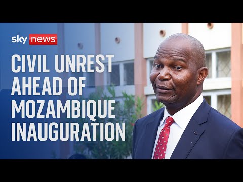 LIVE: Controversial inauguration for new Mozambique president after deadly protests