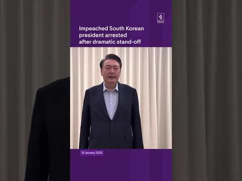 South Korea’s former president arrested