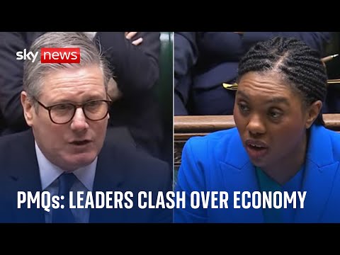 ‘Why should we believe a word Starmer says on economy?’ Badenoch asks in PMQs