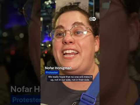 Israeli hostages’ families and friends welcomed the ceasefire announcement | DW News