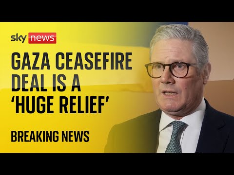 Prime minister says ceasefire deal ‘is very welcome’