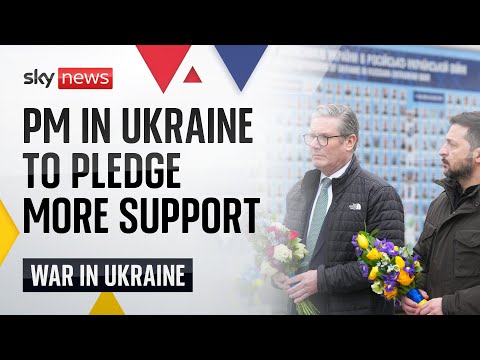 Starmer in Kyiv to ‘show solidarity and support with Ukraine’ | Sky’s Beth Rigby joins PM