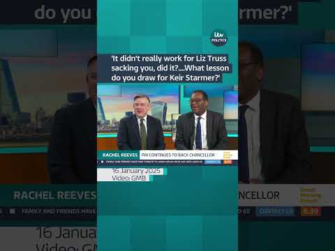 Ed Balls asks former Chancellor Kwasi Kwarteng about Chancellor Rachel Reeves’ future #itvnews