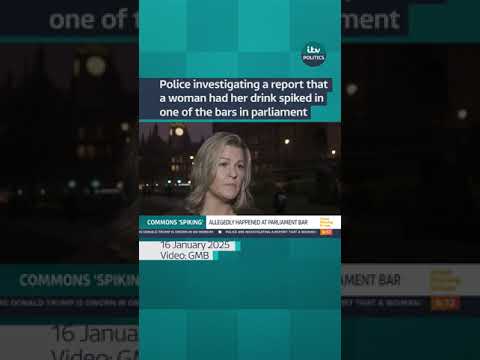 Police investigating a report that a woman had her drink spiked in one of the bars in the Commons