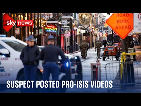 New Orleans attack: Terror suspect posted pro-ISIS videos in hours before attack
