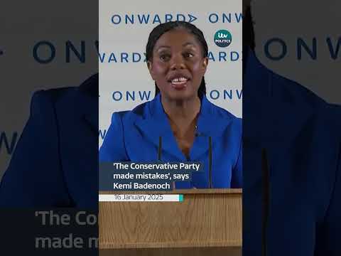 ‘I will acknowledge the Conservative Party made mistakes’, Kemi Badenoch says in a speech #itvnews