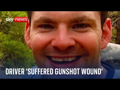 Man who died in Tesla in Las Vegas ‘suffered gunshot wound’ before explosion