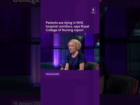 Patients are dying in NHS hospital corridors, says Royal College of Nursing report