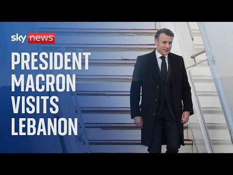 French President Emmanuel Macron visits Lebanon