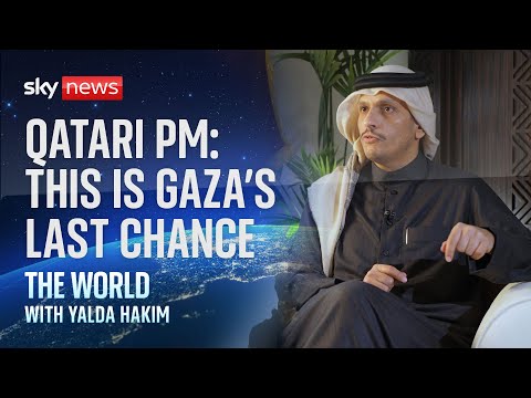 Israel-Hamas ceasefire deal ‘the last chance for peace’ in Gaza, says Qatar’s prime minister