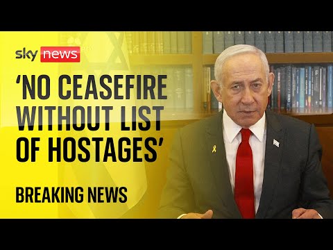‘We won’t relent until all hostages are released’, warns Netanyahu