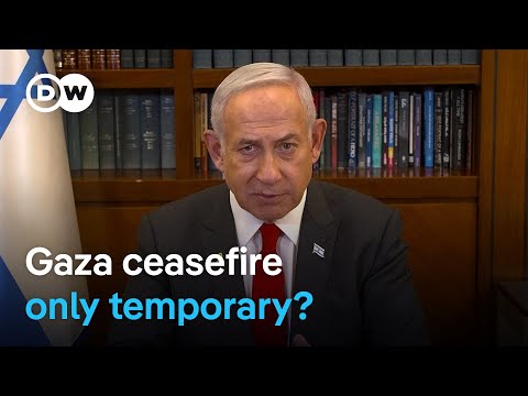 Israeli PM Benjamin Netanyahu gives first statement since ceasefire deal | DW News