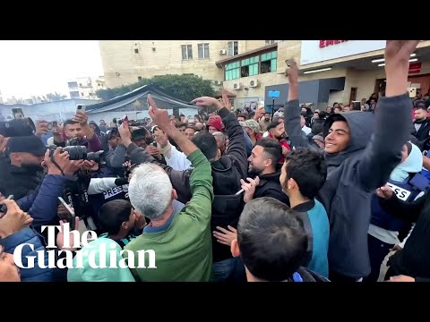 Celebrations erupt in Gaza as ceasefire comes into effect