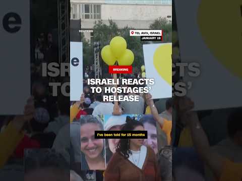 Israeli reacts to hostages’ release