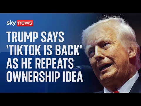 ‘We have to save TikTok’ President-elect Donald Trump tells supporters